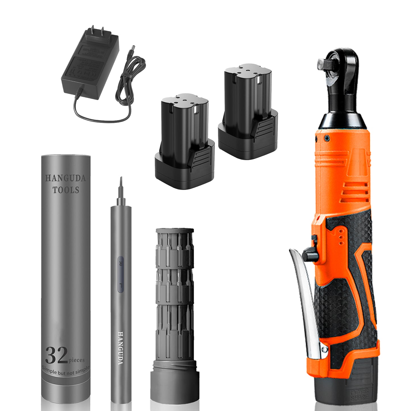 Ratchet wrench + Electric screw driver