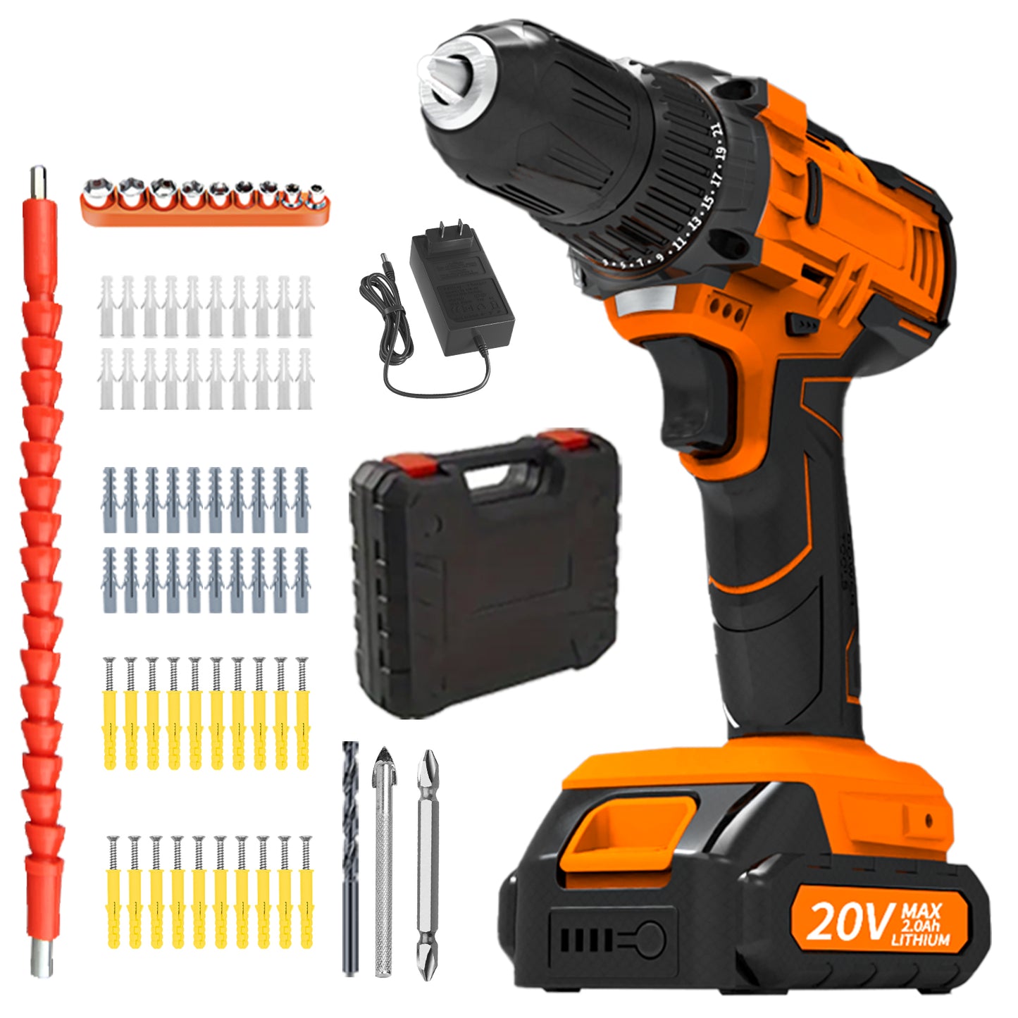 Lithium electric drill + Electric circular saw